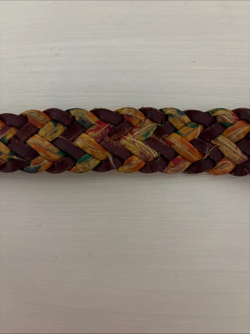 Vintage Escada Belt 38 Braided Made in Italy